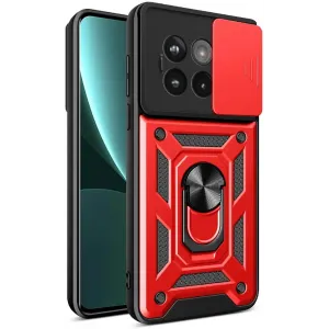 Coque arrière Phonesta CamShield pour OnePlus 13R - Rouge