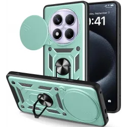 Coque arrière Phonesta CamShield pour Xiaomi Redmi Note 14 Pro 4G - Vert