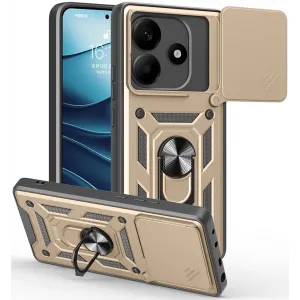 Coque arrière Phonesta CamShield pour Xiaomi Redmi Note 14 5G - Or