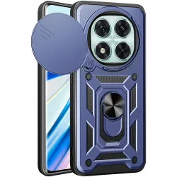 Coque arrière Phonesta CamShield pour Xiaomi Redmi Note 14 Pro 5G / Xiaomi Poco X7 - Bleu