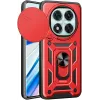 Coque arrière Phonesta CamShield pour Xiaomi Redmi Note 14 Pro 5G / Xiaomi Poco X7 - Rouge