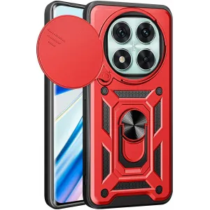 Coque arrière Phonesta CamShield pour Xiaomi Redmi Note 14 Pro 5G / Xiaomi Poco X7 - Rouge