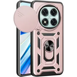 Coque arrière Phonesta CamShield pour Xiaomi Redmi Note 14 Pro 5G / Xiaomi Poco X7 - Or rose