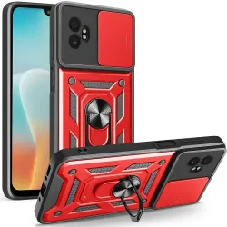 Coque arrière Phonesta CamShield pour Samsung Galaxy Xcover 7 Pro - Rouge