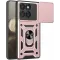Coque arrière Phonesta CamShield pour Motorola Edge 60 Pro - Or rose