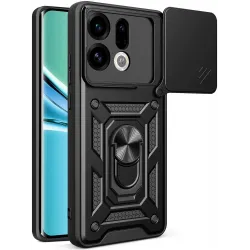 Coque arrière Phonesta CamShield pour Oppo Find X9 - Noir