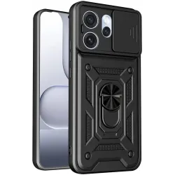 Coque arrière Phonesta CamShield pour Oppo Reno15 Pro - Noir