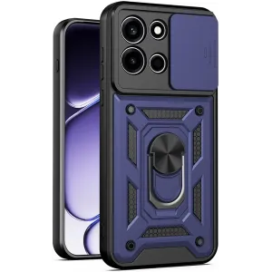 Coque arrière Phonesta CamShield pour OnePlus Nord 6 - Bleu