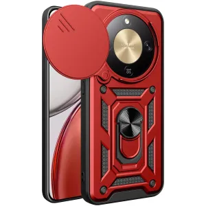 Coque arrière Phonesta CamShield pour HONOR Magic8 Lite - Rouge