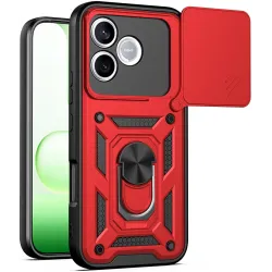 Coque arrière Phonesta CamShield pour HONOR 600 Lite - Rouge