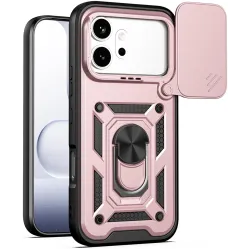 Coque arrière Phonesta CamShield pour HONOR 600/600 Pro - Or rose