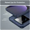Coque arrière en silicone Phonesta Carbon pour Realme GT 7 Pro - Bleu 6