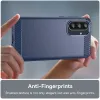 Coque arrière en silicone Phonesta Carbon pour Samsung Galaxy A36/A56 - Bleu 4