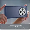 Coque arrière en silicone Phonesta Carbon pour Xiaomi Redmi 14C / Xiaomi Poco C75 - Bleu 3