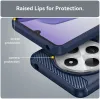 Coque arrière en silicone Phonesta Carbon pour Xiaomi Redmi 14C / Xiaomi Poco C75 - Bleu 4