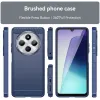 Coque arrière en silicone Phonesta Carbon pour Xiaomi Redmi 14C / Xiaomi Poco C75 - Bleu 7