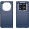 Coque arrière en silicone Phonesta Carbon pour Xiaomi Redmi Note 14 Pro 4G - Bleu 2