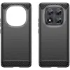 Coque arrière en silicone Phonesta Carbon pour Xiaomi Redmi Note 14 Pro 5G / Xiaomi Poco X7 - Noir 1