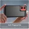Coque arrière en silicone Phonesta Carbon pour Motorola Moto G35 - Noir 5