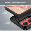 Coque arrière en silicone Phonesta Carbon pour Motorola Moto G35 - Noir 6
