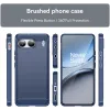 Coque arrière en silicone Phonesta Carbon pour OnePlus Nord 4 - Bleu 2