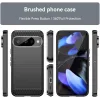 Coque arrière en silicone Phonesta Carbon pour Google Pixel 10 / 10 Pro - Noir 1