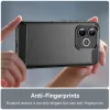 Coque arrière en silicone Phonesta Carbon pour HONOR 600 Lite - Noir 4