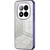 Coque arrière en silicone Phonesta Crystal Sparkle pour Xiaomi Redmi Note 14 Pro Plus - Violet
