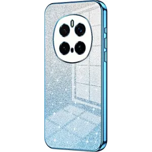 Coque arrière en silicone Phonesta Crystal Sparkle pour HONOR Magic7 Pro - Bleu