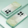 Coque arrière en silicone Phonesta Crystal Sparkle pour Oppo Find X9 Pro - Vert 2