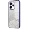 Coque arrière en silicone Phonesta Crystal Sparkle pour Oppo Reno15 - Violet