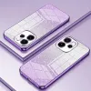 Coque arrière en silicone Phonesta Crystal Sparkle pour Oppo Reno15 Pro - Violet 2
