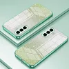 Coque arrière en silicone Phonesta Crystal Sparkle pour Samsung Galaxy A57 - Vert 2