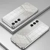 Coque arrière en silicone Phonesta Crystal Sparkle pour Samsung Galaxy S25 FE - Argent 2