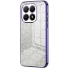 Coque arrière en silicone Phonesta Crystal Sparkle pour Xiaomi 15T - Violet