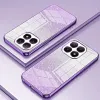 Coque arrière en silicone Phonesta Crystal Sparkle pour Xiaomi 15T - Violet 2