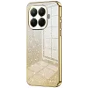 Coque arrière en silicone Phonesta Crystal Sparkle pour Xiaomi 15T Pro - Or