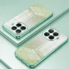 Coque arrière en silicone Phonesta Crystal Sparkle pour Xiaomi 15T Pro - Vert 2