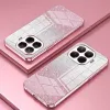 Coque arrière en silicone Phonesta Crystal Sparkle pour Xiaomi 15T Pro - Rose 2