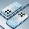 Coque arrière en silicone Phonesta Crystal Sparkle pour Xiaomi 17 - Bleu 2