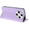 Coque portefeuille Phonesta Embossed Lines pour Oppo Find X8 Pro - Violet 3