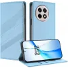 Coque portefeuille Phonesta Embossed Lines pour OnePlus 13R - Bleu clair 2