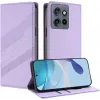 Coque portefeuille Phonesta Embossed Lines pour Motorola Edge 60 Neo/Edge 50 Neo / ThinkPhone 25 - Violet 2