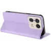 Coque portefeuille Phonesta Embossed Lines pour Motorola Edge 50 Ultra - Violet 3