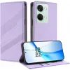 Coque portefeuille Phonesta Embossed Lines pour OnePlus Nord 3 - Violet 2