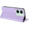 Coque portefeuille Phonesta Embossed Lines pour OnePlus Nord 3 - Violet 3