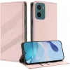 Coque portefeuille Phonesta Embossed Lines pour Motorola Moto G05 / Moto E15 - Rose 2
