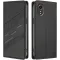 Coque portefeuille Phonesta Embossed Lines pour Samsung Galaxy Xcover 7 - Noir