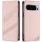 Coque portefeuille Phonesta Embossed Lines pour Google Pixel 9 / 9 Pro - Rose