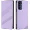 Coque portefeuille Phonesta Embossed Lines pour Samsung Galaxy A16 - Violet